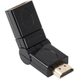 Ficha Adaptadora HDMI Macho -> HDMI Femea (Possibilidade de Rotação)