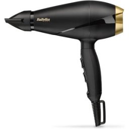 Secador de Cabelo 2000W (Preto/Dourado) - BABYLISS