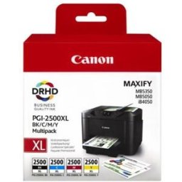 Pack 4x Tinteiros PGI-2500XL (Preto/Cores) - CANON