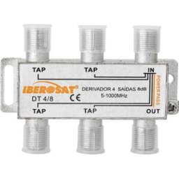 Derivador 5 Vias 5-1000MHz 8dB - IBEROSAT