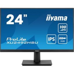 Monitor ProLite IPS LED 23.8" XU2492HSU-B6 Full HD (Preto) - IIYAMA