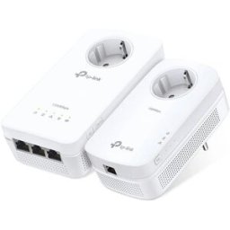 Kit PowerLines AV1300 TL-WPA8635P KIT Gigabit Passthrough AC Wi-Fi (Pack 2) - TP-LINK