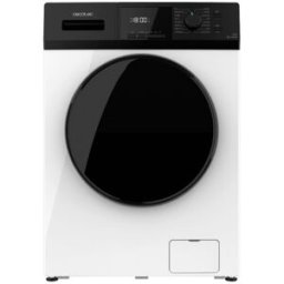 Máquina de Lavar Roupa Bolero Dresscode 10410 Inverter 10Kg 1400RPM (Preto/Branco) - CECOTEC