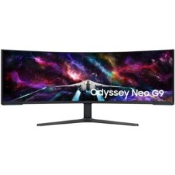 Monitor Curvo 57" Odyssey G95NC LED (Preto/Branco) - SAMSUNG