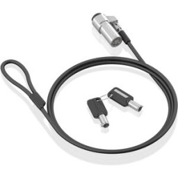 Cadeado Segurança Nano p/ Portátil c/ Chave (1,5 mts) - AISENS