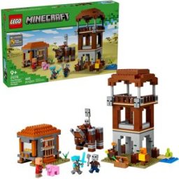 Minecraft: The Pillager Outpost and Ravager - LEGO
