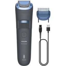 Aparador de Barba Beard Trimmer 3000 Series (Azul Escuro) - PHILIPS