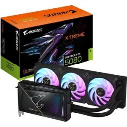 Placa Gráfica GeForce RTX 5080 Xtreme Waterforce WB 16GB GDDR7 DLSS4 - GIGABYTE