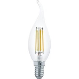 Lâmpada LED E14 CF35 "Filamento" 4,5W Branco Q. 2700K 470Lm - TOSHIBA
