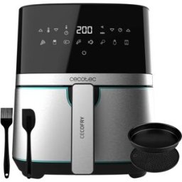 Fritadeira Dietética Cecofry Full Inox 5500 Pro c/ Acessórios 1700W 5,5L - CECOTEC
