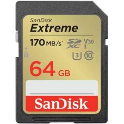 Cartão de Memória Extreme SDXC 64GB - SANDISK