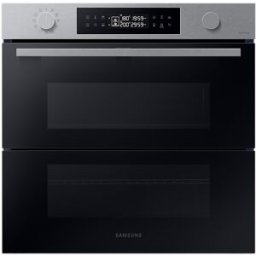 Forno Elétrico de Encastre NV7B4550VAS Dual Cook Flex Pirolítico 1600W 76L Wi-Fi (Inox) - SAMSUNG
