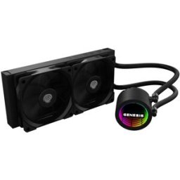 Water Cooler CPU Hydria 240 RGB 120mm (Preto) - GENESIS