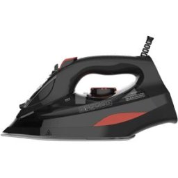 Black & Decker Ferro de Engomar a Vapor BXIR3000E 3000W (Preto) - BLACK&DECKER