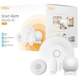 Kit Sistema de Alarme Smart s/ Fios Zigbee 3.0 / WiFi 2.4 GHz (Branco) - IMOU