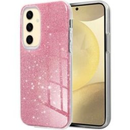 Capa p/ Samsung S926 Galaxy S24 Plus / S25 Plus Glitter Rosa - COOL