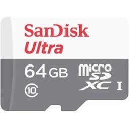 Cartão de Memória Ultra Android microSDXC 64GB - SANDISK