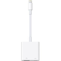 Adaptador de Câmara Lightning p/ USB 3.0 + Lightning (Branco) - APPLE