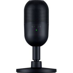 Microfone Condensador Supercardióide Seiren V3 Mini Ultra-Compact USB (Preto) - RAZER