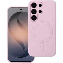 Capa de Silicone Magnética p/ Samsung S948 Galaxy S26 Ultra (Rosa) - COOL