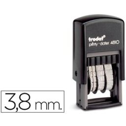 Datador Trodat Automatico 3,8 mm 4810 - Texto Portugues