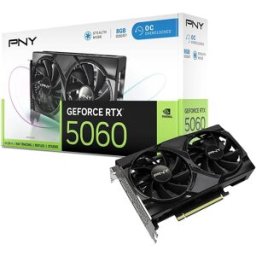 Placa Gráfica GeForce RTX 5060 Dual Fan OC 8GB GDDR7 DLSS4 - PNY