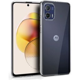 Capa Silicone p/ Motorola Moto G73 5G (Transparente) - COOL