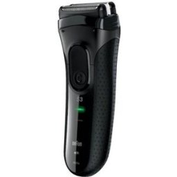 Máquina de Barbear Recarregável Series 3 3020 (Preto) - BRAUN