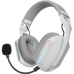 MARS-GAMING Auscultadores Headset Gaming ARGB Wireless/Bluetooth MHW-PRO (Branco) - MARS GAMING