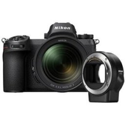 Câmara Z6 24.5MP 4K + Adaptador FTZ + Objetiva 24-70mm F4 (Preto) - NIKON