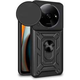 Capa p/ Xiaomi Redmi A3 Hard Ring (Preto) - COOL