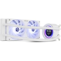 Water Cooler CPU Hummer X-240 LCD RGB All-In-One (Branco) - NOX