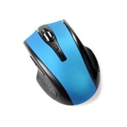 Rato Optico s/ Fios 1000 Dpi Recetor Usb 2,4 Ghz (Azul) - Q-CONNECT