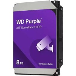 Disco Rígido 3.5" WD Purple 8TB 256MB Cache 215MB/s SATA 6Gb/s - WESTERN DIGITAL