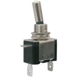Interruptor Alavanca Luminoso (ON-OFF) 12VDC/25A - LED Branco