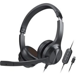 Auscultadores Headset Chat USB (Preto) - CREATIVE