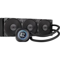 Water Cooler CPU Nautilus 360 RS LCD 360mm (Preto) - CORSAIR