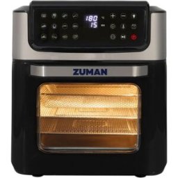 Fritadeira Air Fryer 12L 1800W (Preto) - ZUMAN