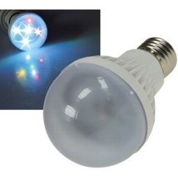 CHILITEC Lâmpada LED Efeitos RGB E27 220V 1,5W