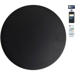 AIGOSTAR Candeeiro Plafon Redondo LED "EXTRA-SLIM" Inteligente Bluetooth Mesh RGB+CCT 12W c/ Comando