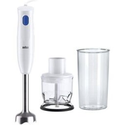 Varinha Mágica MultiQuick 1 Hand blender MQ10.201M WH 450W Branco + 2 Acessórios - BRAUN