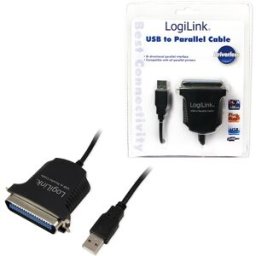 Cabo Adaptador p/ Impressora Centronic 36P -> USB - LOGILINK