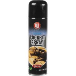 Spray Cockpit Limpeza Tablier (225ml) - ALL Ride