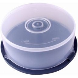 Caixa Plastica Arquivadora p/ 25x CD-DVD´s - ESPERANZA