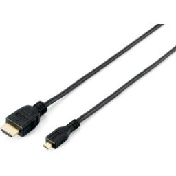 Cabo HDMI Macho -> MicroHDMI Macho 3D (2 mts) - EQUIP