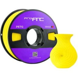 Filamento de Impressão 3D PETG 1,75mm 1Kg (Amarelo Lego) - ProFTC