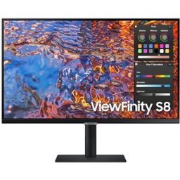 Monitor ViewFinity S8 LED 27" LS27B800PXPXEN 4K Ultra HD (Preto) - SAMSUNG