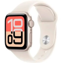 Apple Watch SE 3 GPS + Cellular 44mm Luz das Estrelas c/ Bracelete Desportiva Luz das Estrelas M/L