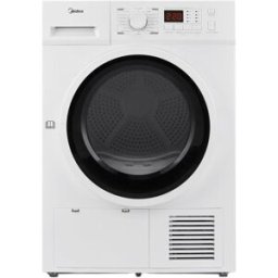 Máquina de Secar Roupa MDG09H80/W-ES 8Kg Bomba de Calor (Branco) - MIDEA