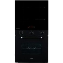 Pack Forno Elétrico 70L + Placa de Indução 4 Zonas (Preto) - JOCEL